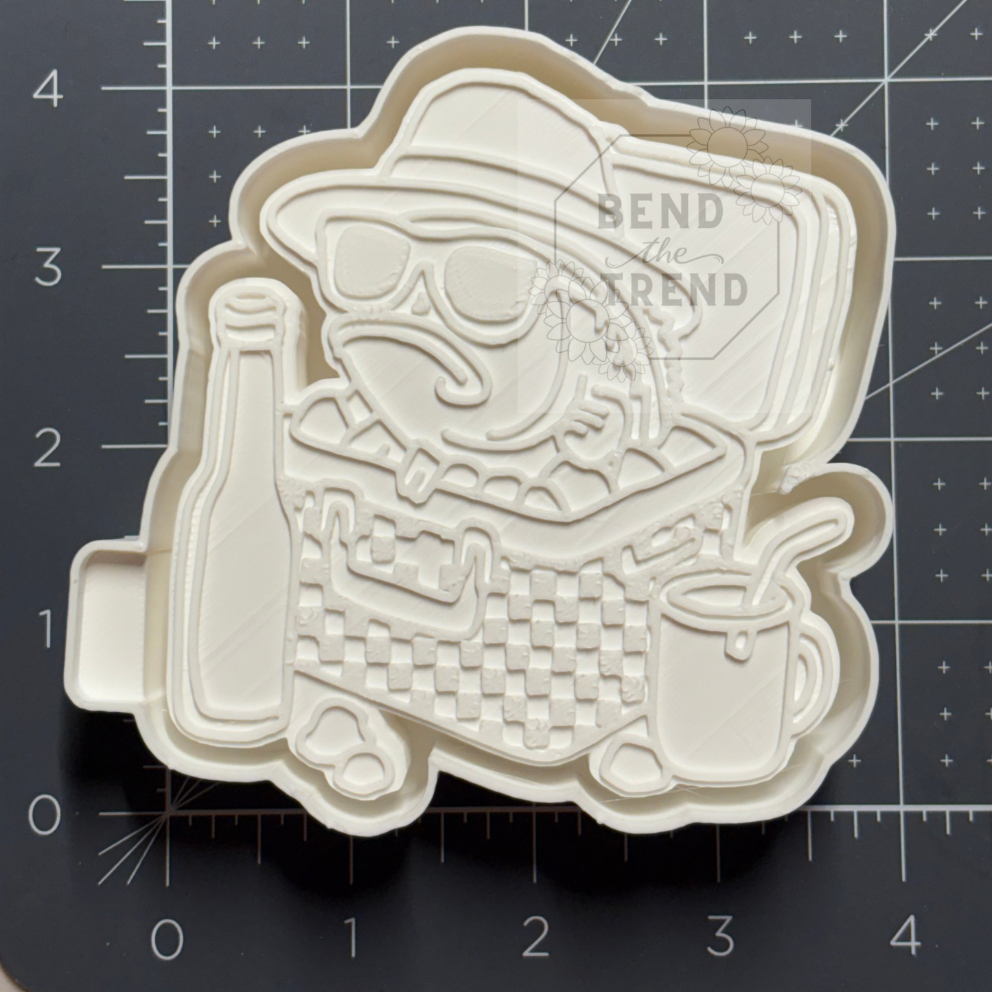 Bass in a Cooler Mold