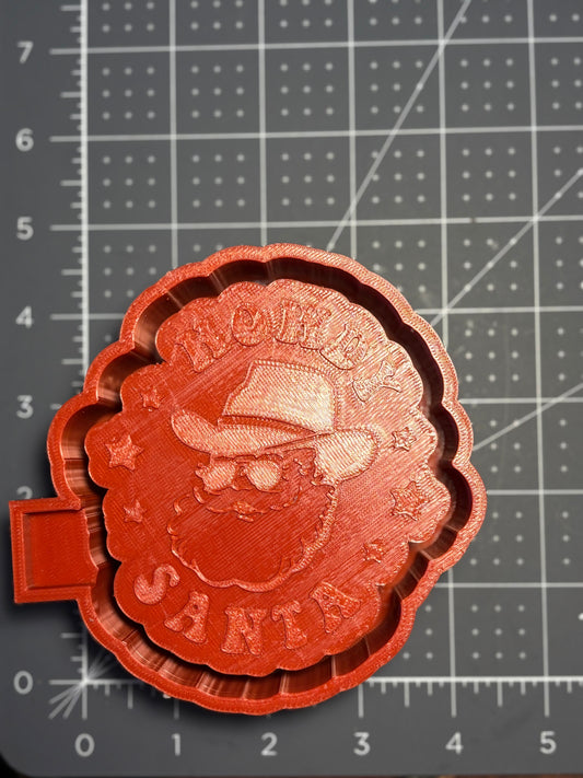 Howdy Santa Mold