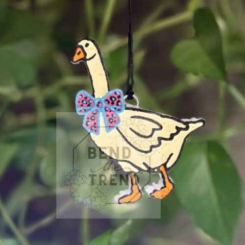 Goose with Bow Mold