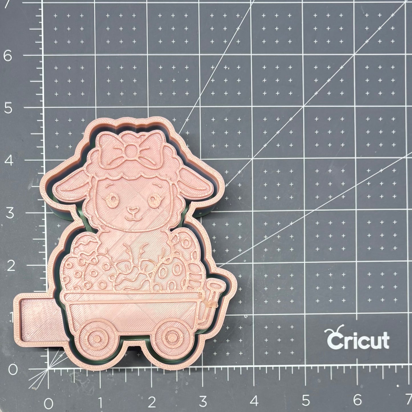 Lamb in a Wagon Mold