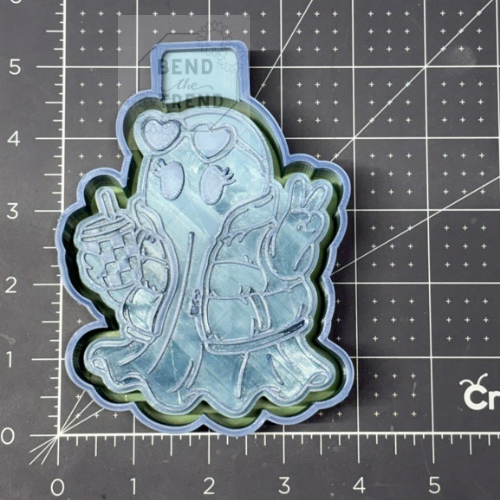Peace Girly Ghost Mold