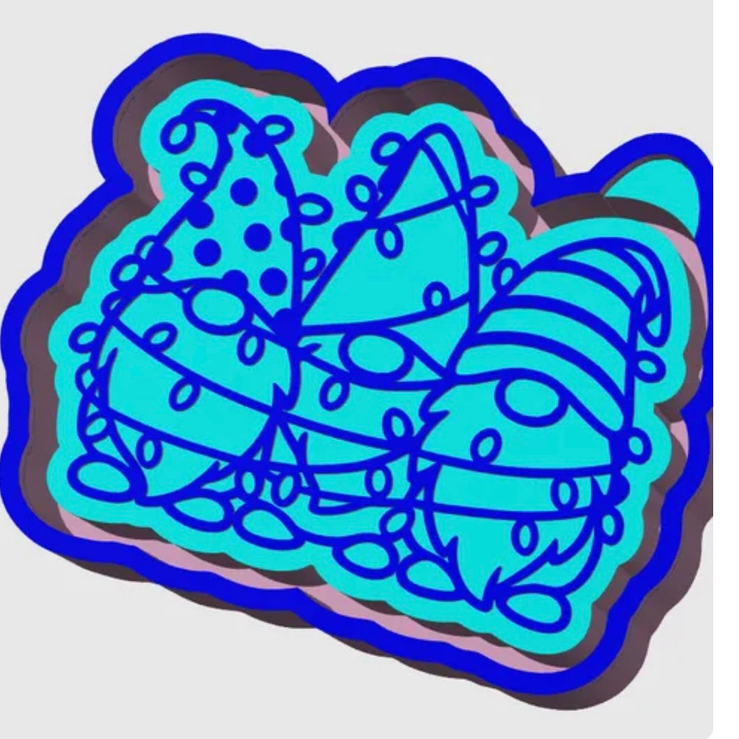 Christmas Gnomes Mold