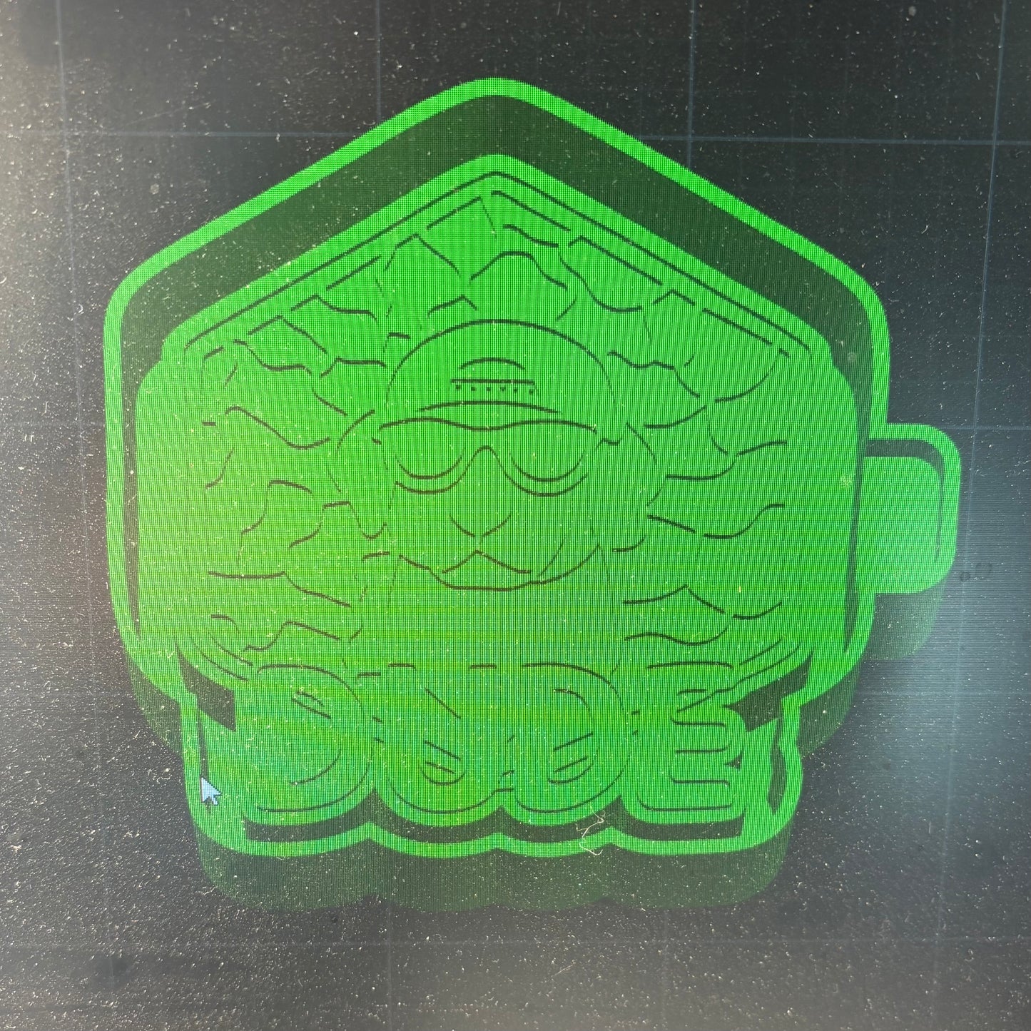 Lab Camo Dude Mold