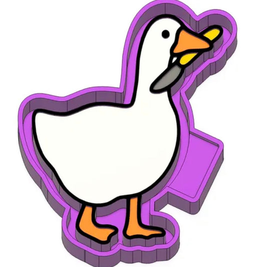 Goose with Knife Mold