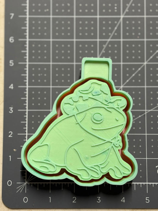 Frog with Hat Mold