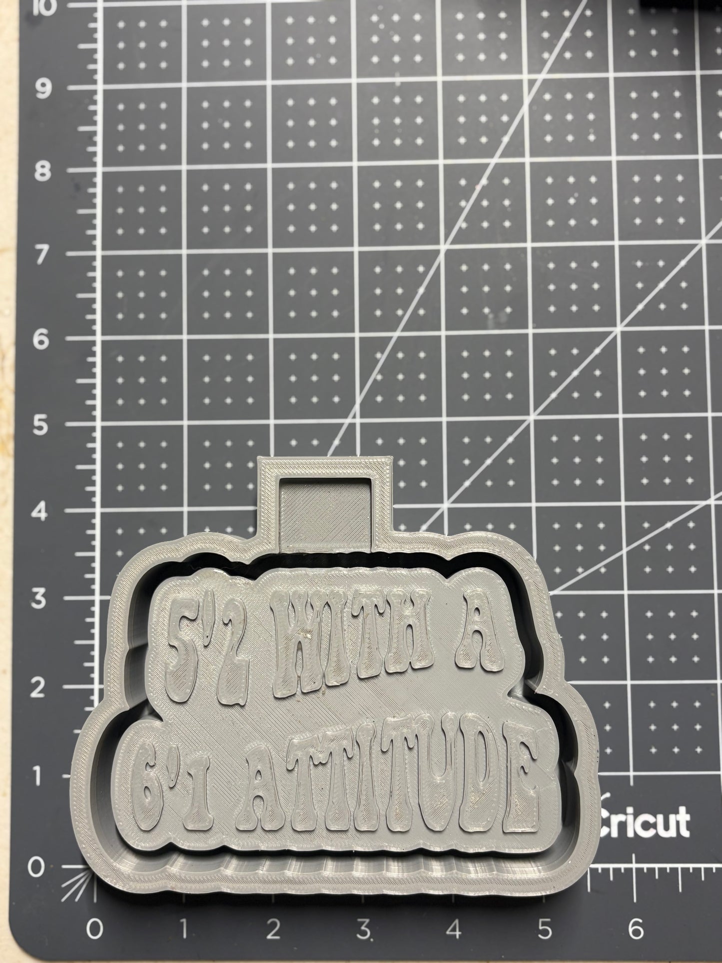 5’2 with 6”1 Attitude Mold