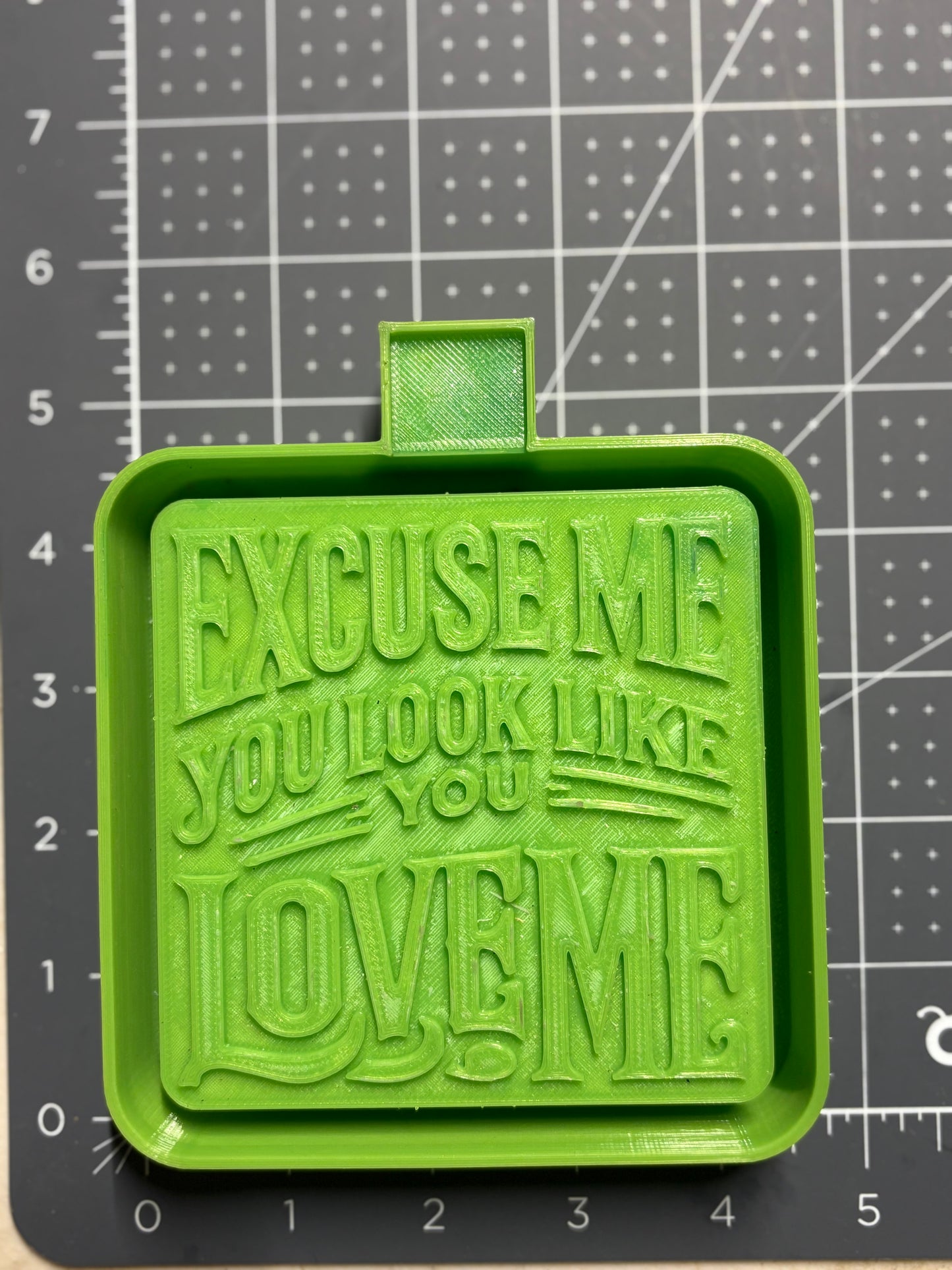 Excuse me you look like you Love me Mold