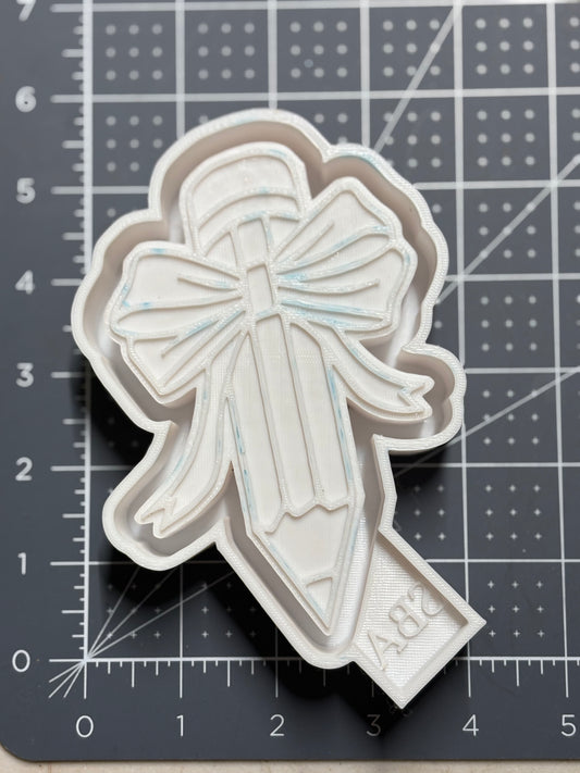 Pencil with Bow Mold