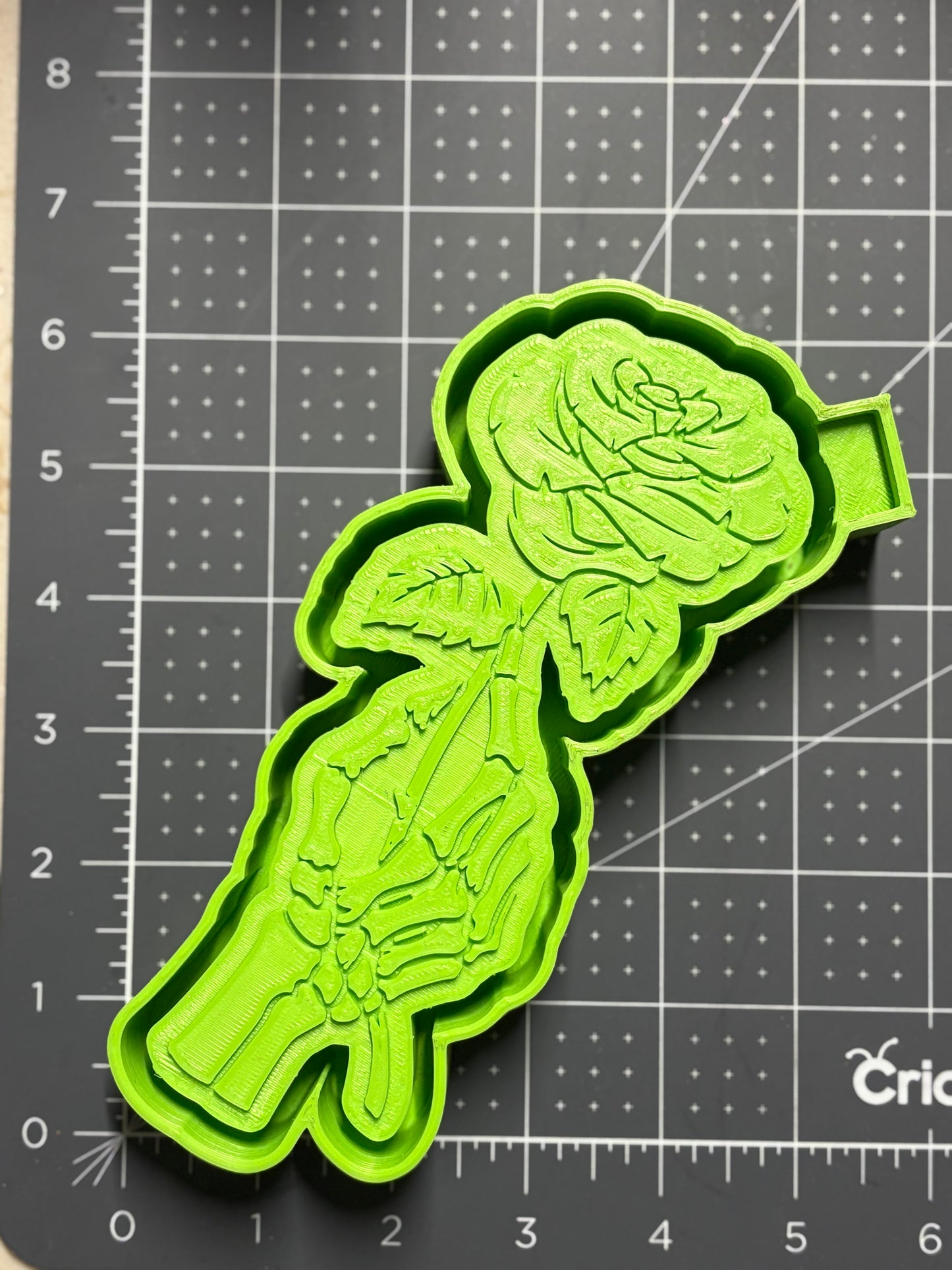 Rose Skeleton Hand Mold