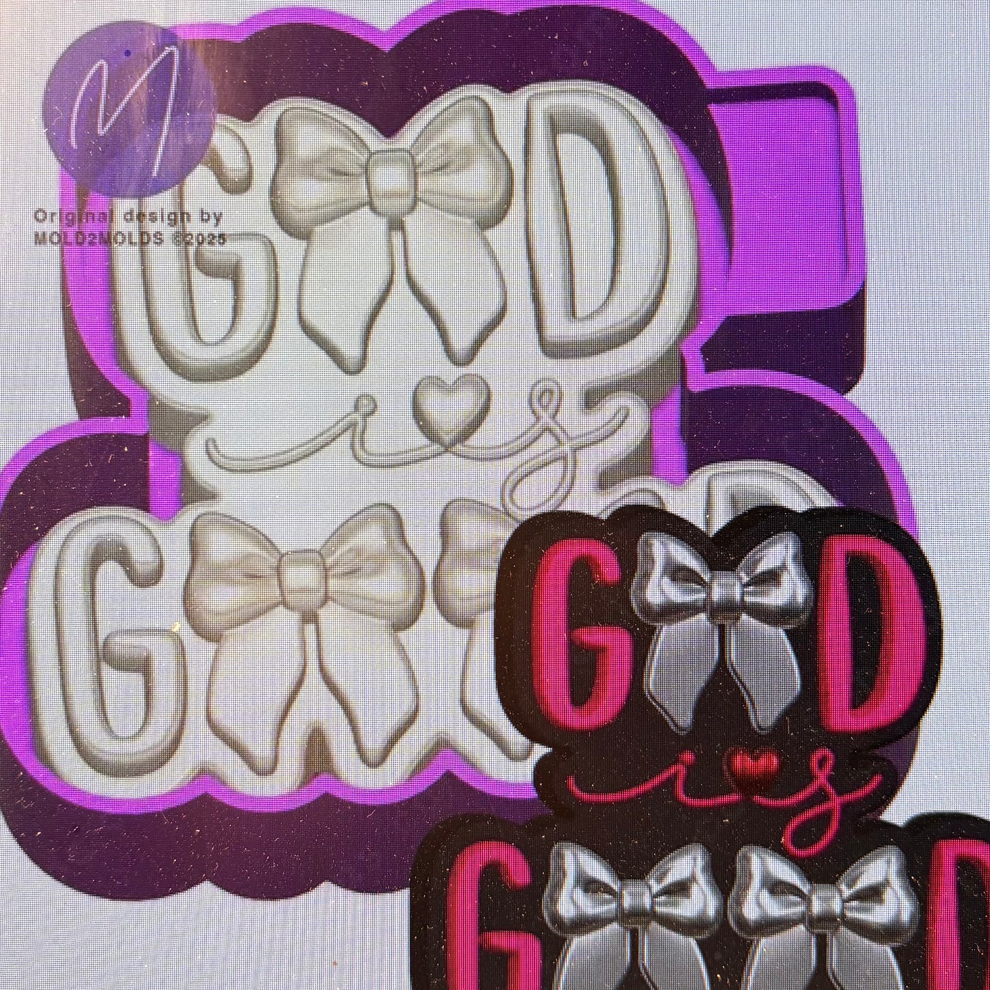 God Is Good 3D Mold