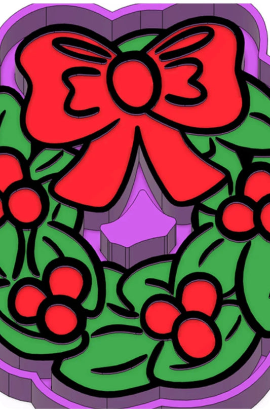 Wreath with Berries Mold
