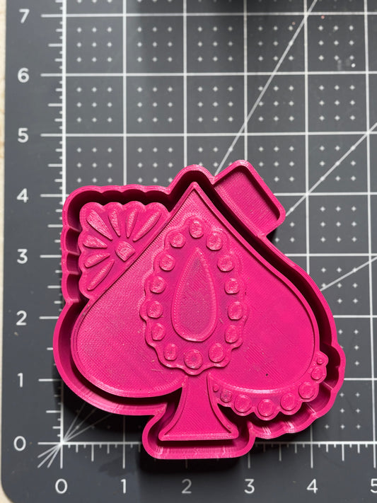 Turquoise Spade Mold