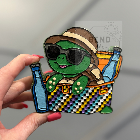 Turtle In a Cooler Mold