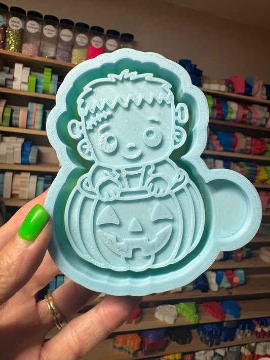 Frankie In Pumpkin Mold