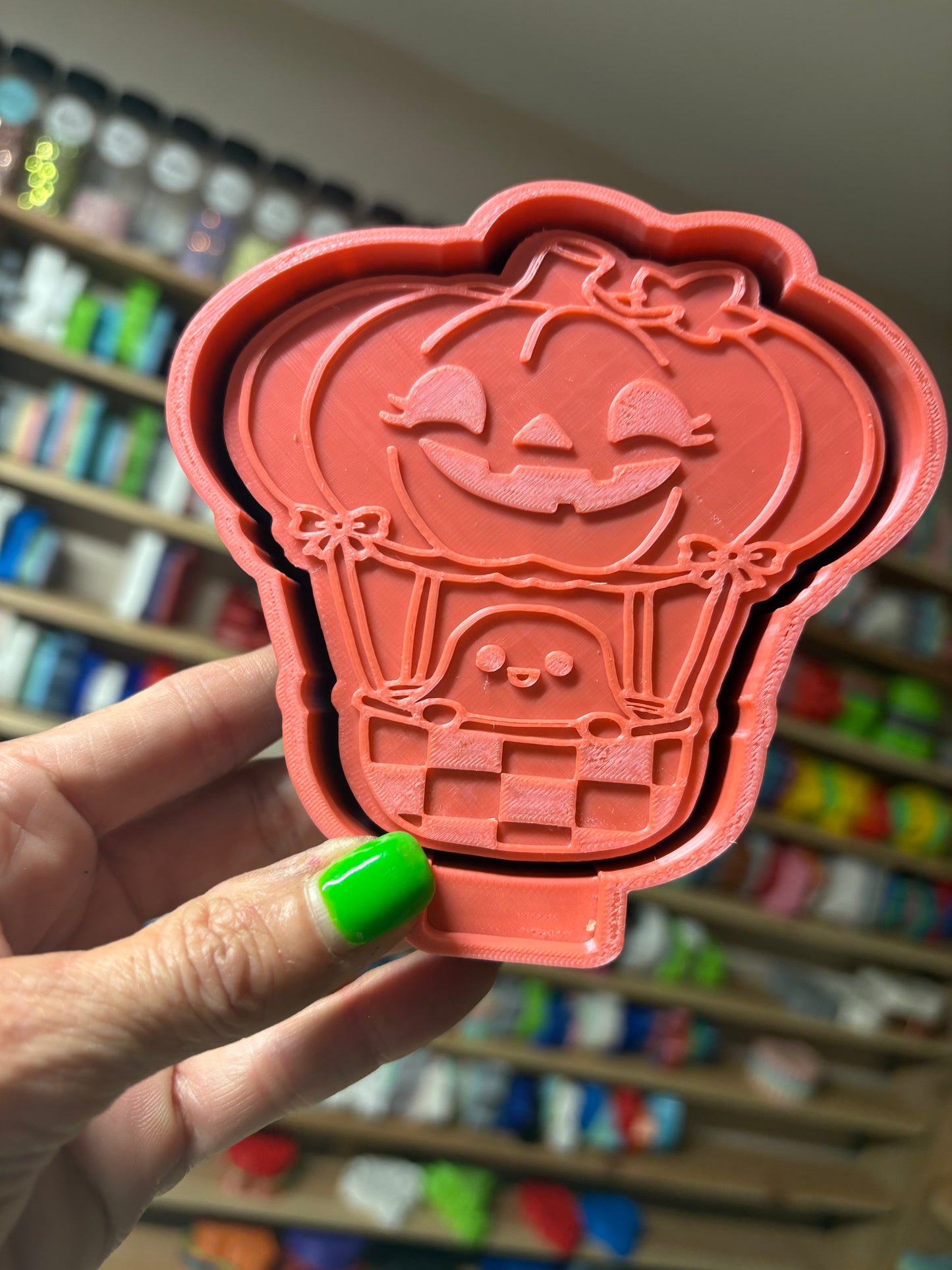 Jack "o Lantern Hot Air Balloon Mold