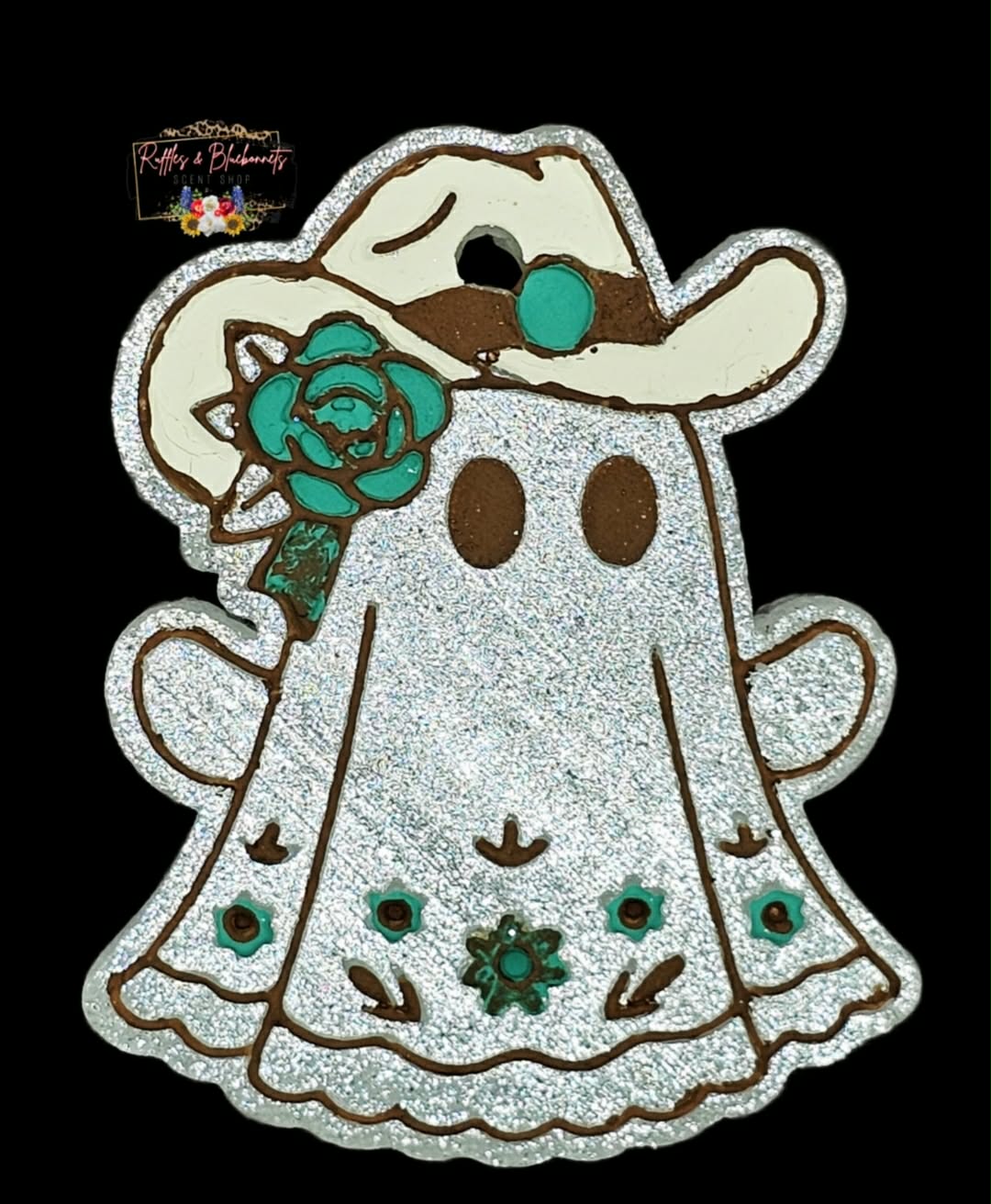 Ghost With Western Hat  Mold