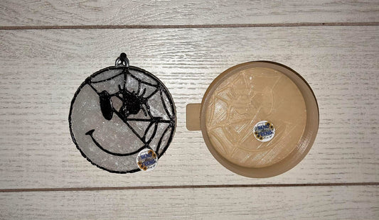 Smiley Spider Web Mold