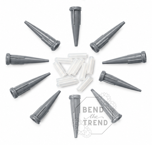 Tapered Paint Tips 16G & Caps (10 ea)