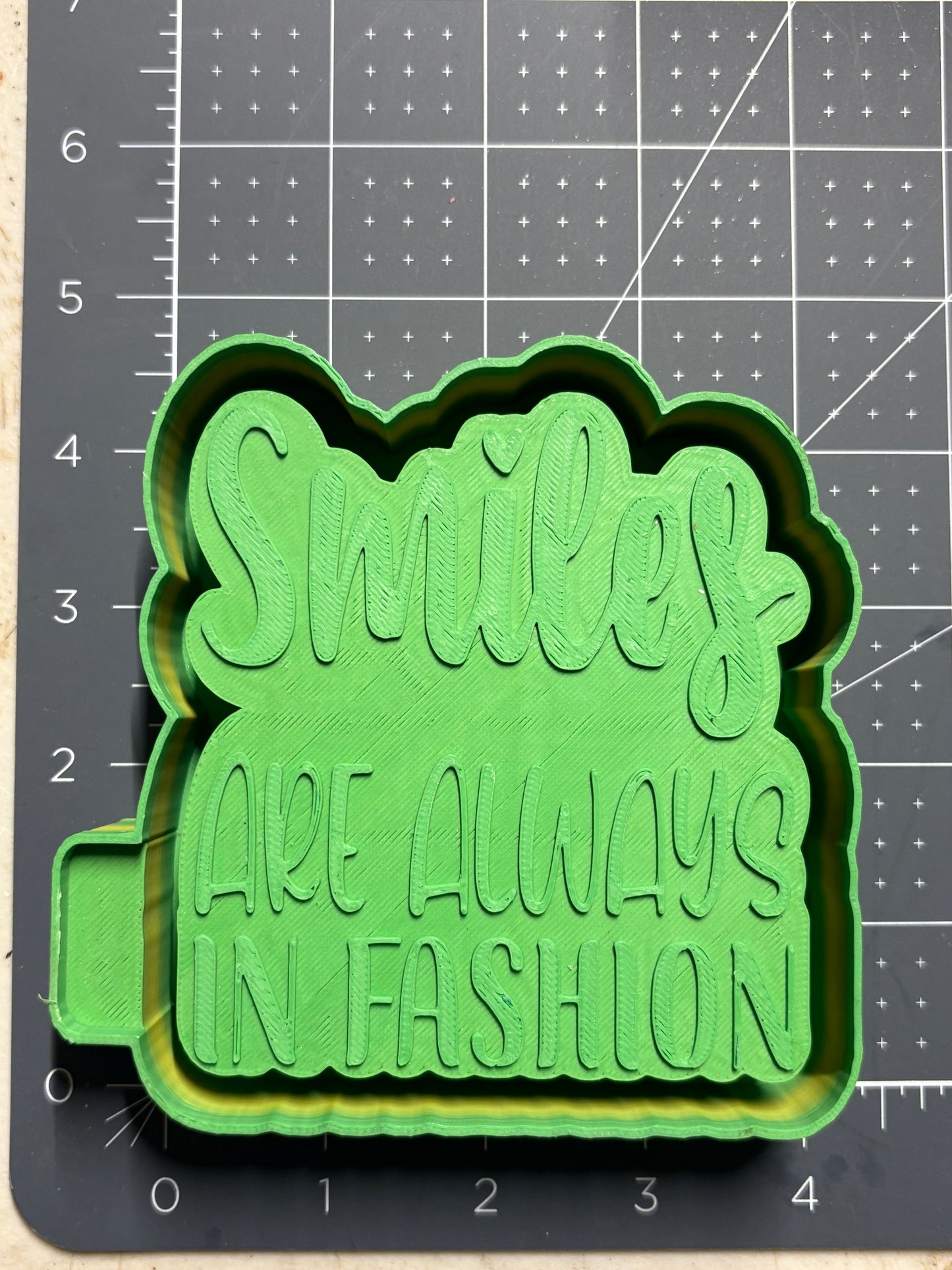 Smiles are Always in Fashion Mold
