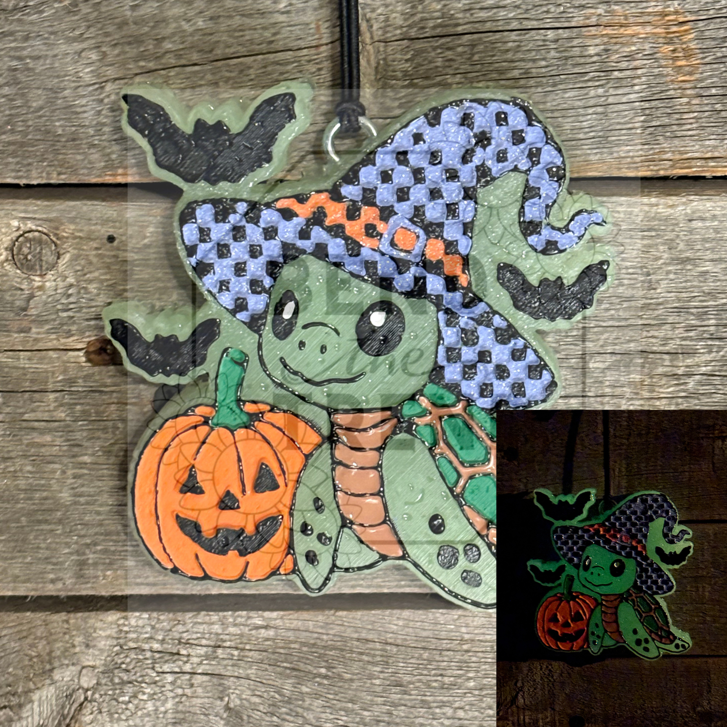 Turtle Checked Witch Hat Mold