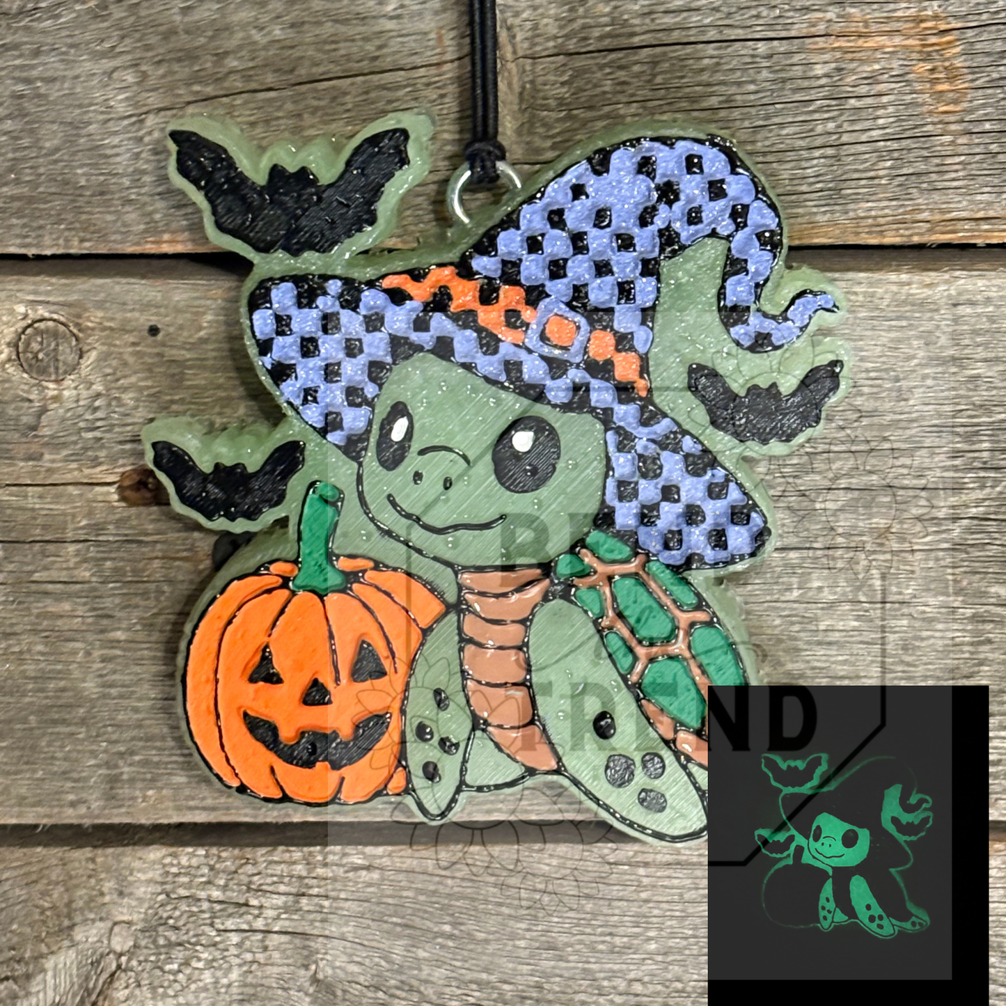 Turtle Checked Witch Hat Mold