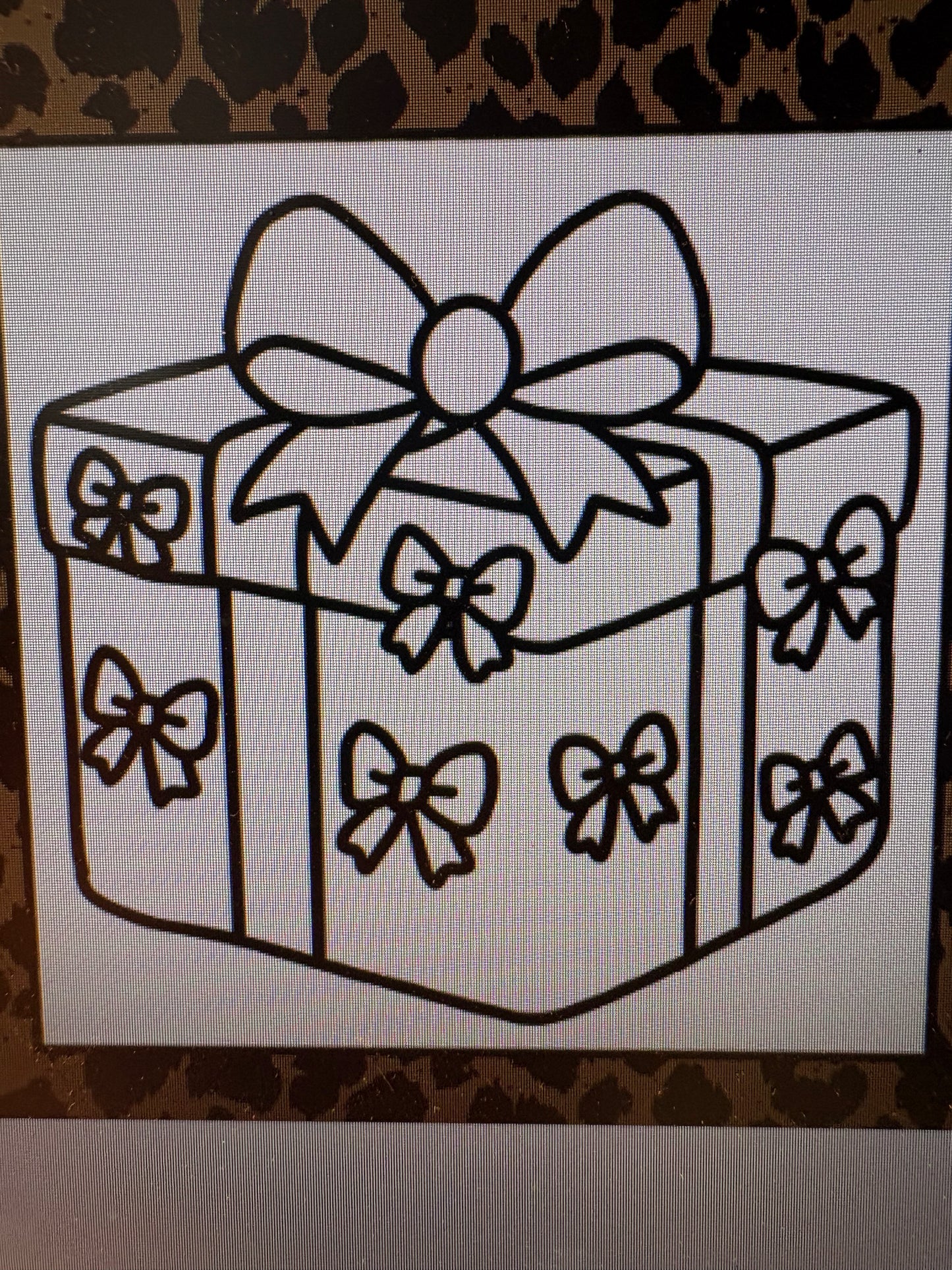 Present with Bow Mold