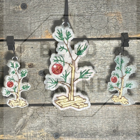 Little Misfit Tree Set (1 lg & 2 vent) Mold