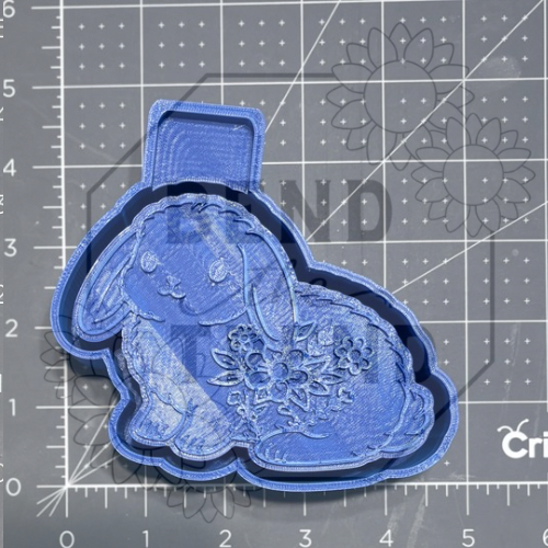 Floral Rabbit Mold