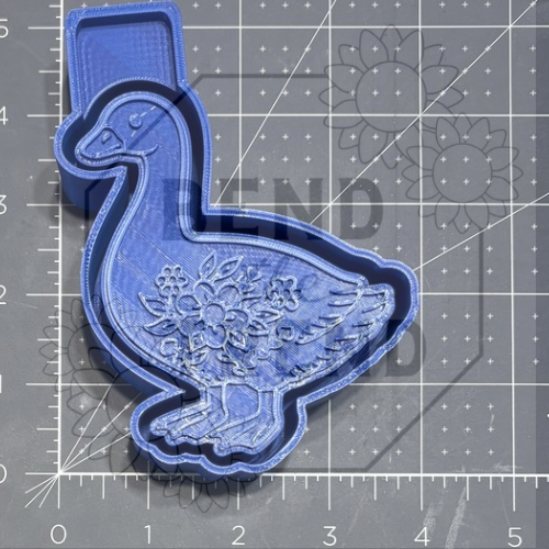 Floral Goose Mold