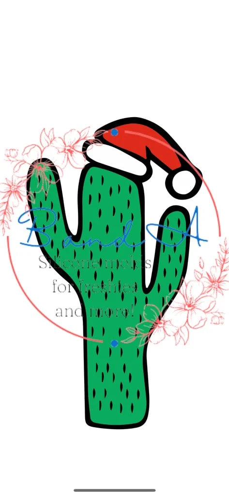 Cactus Santa Mold