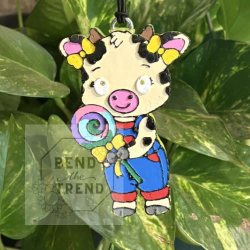 Dairy Cow With Lollipop Mold