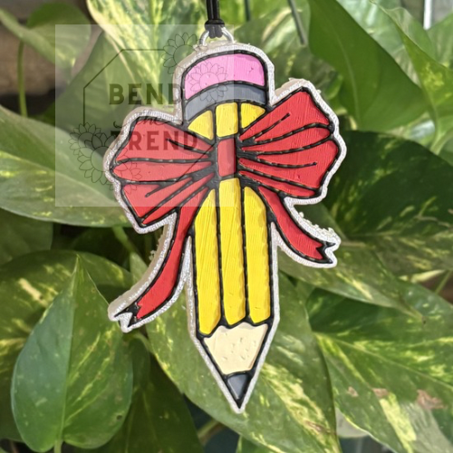 Pencil with Bow Mold