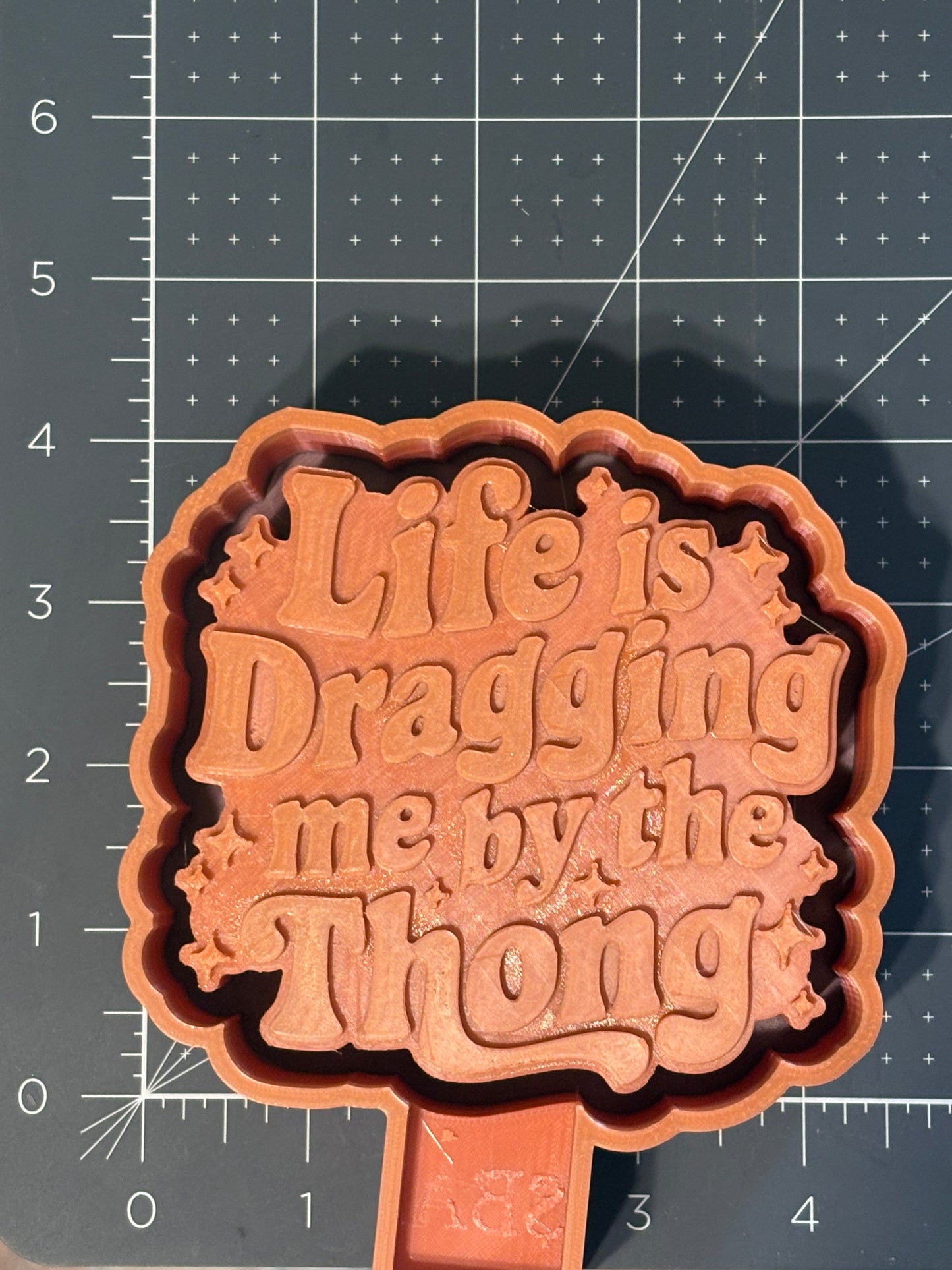 Life is grabbing me by the Thong Mold