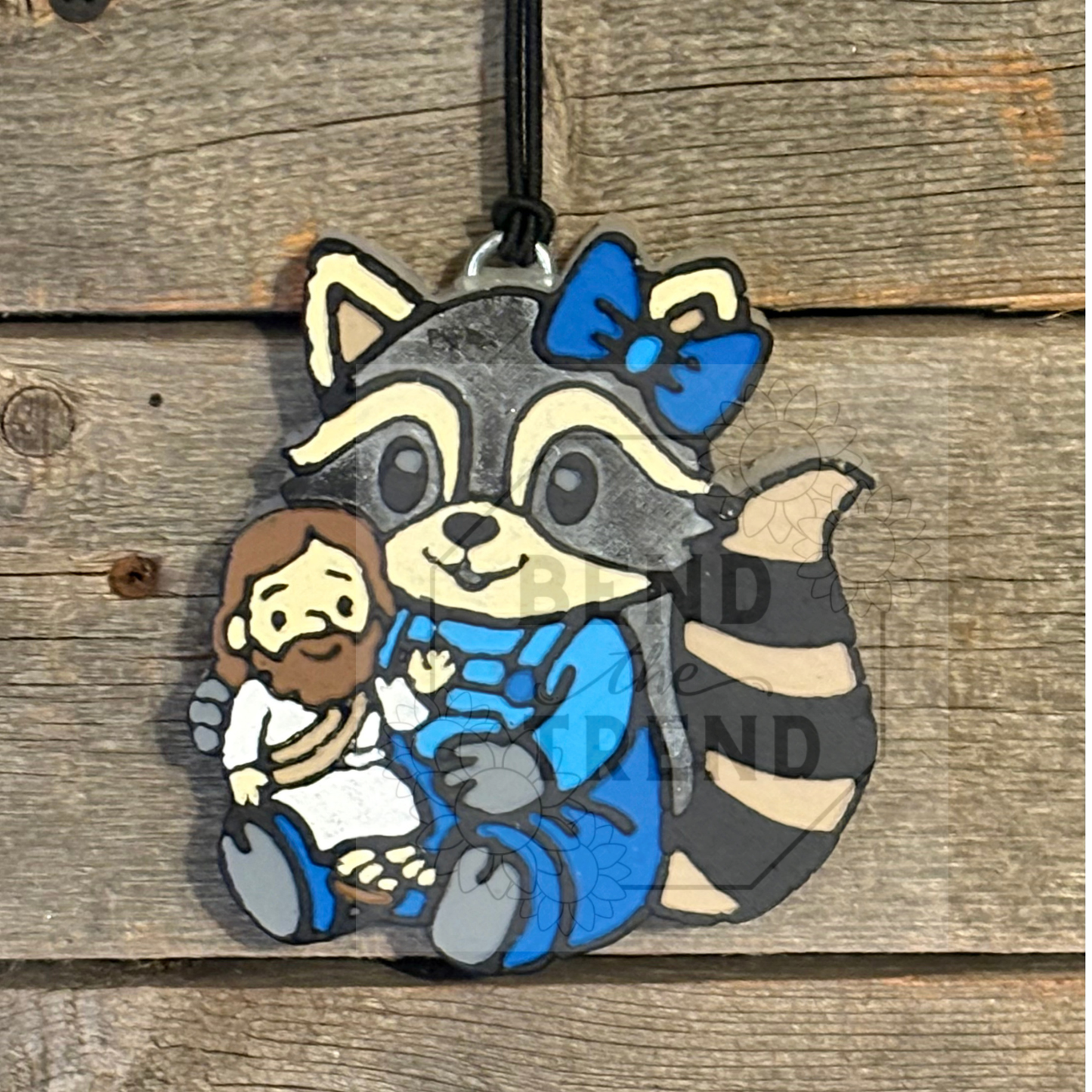 Raccoon & Jesus Freshie