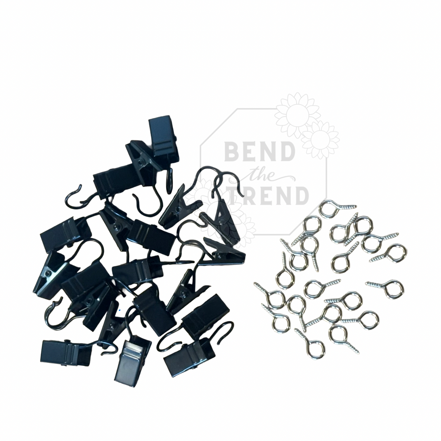Vent Clips & Eye Hooks (set of 10)