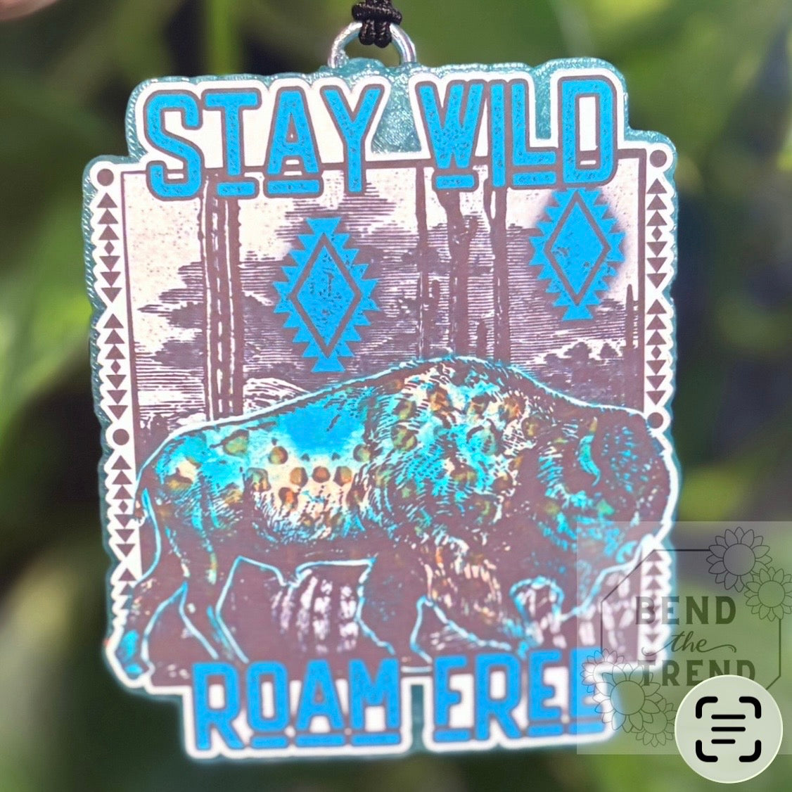 Stay Wild Roam Free (will come with 4 cardstock)  Mold