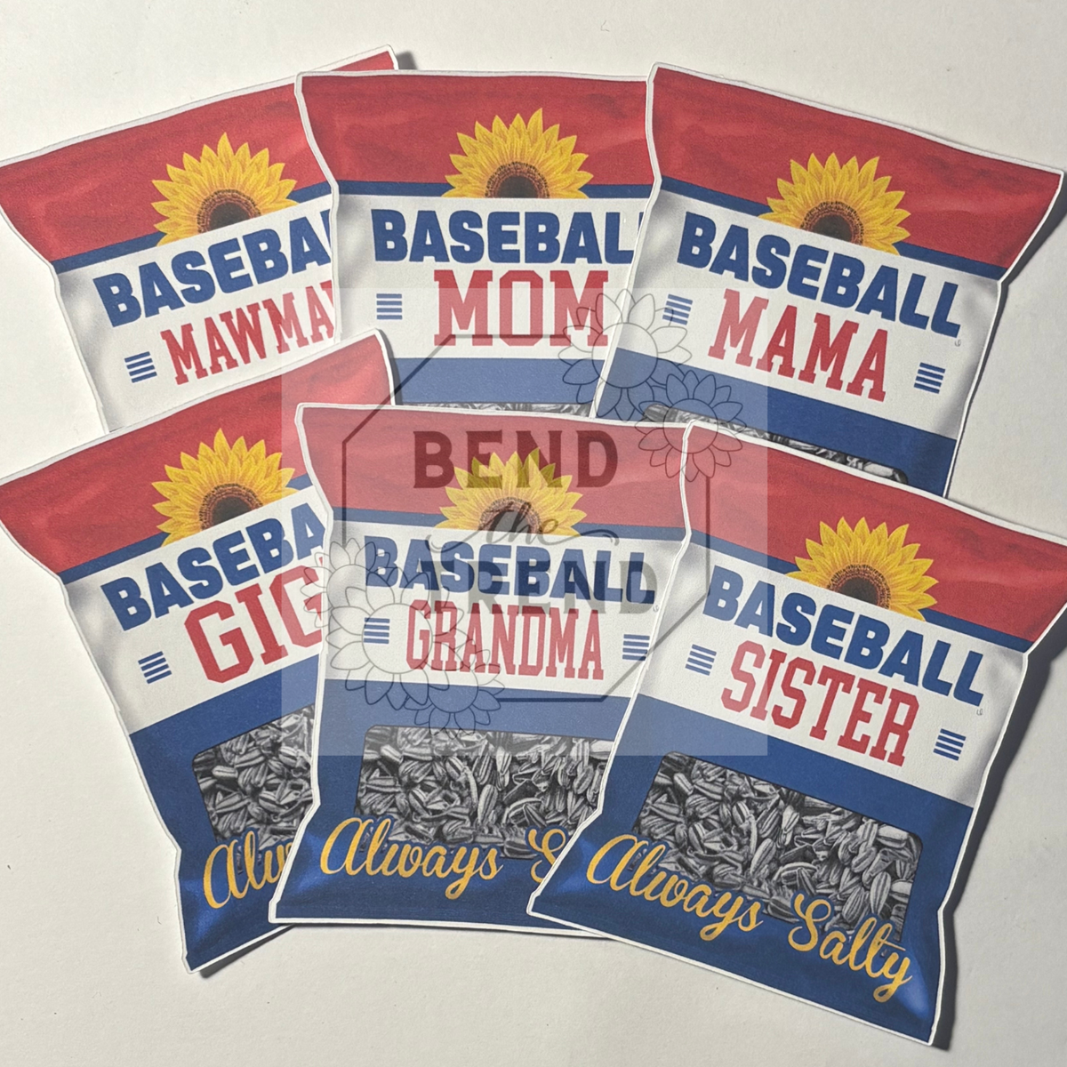 Softball/Baseball Always Salty (will come with 4 cardstock) Mold