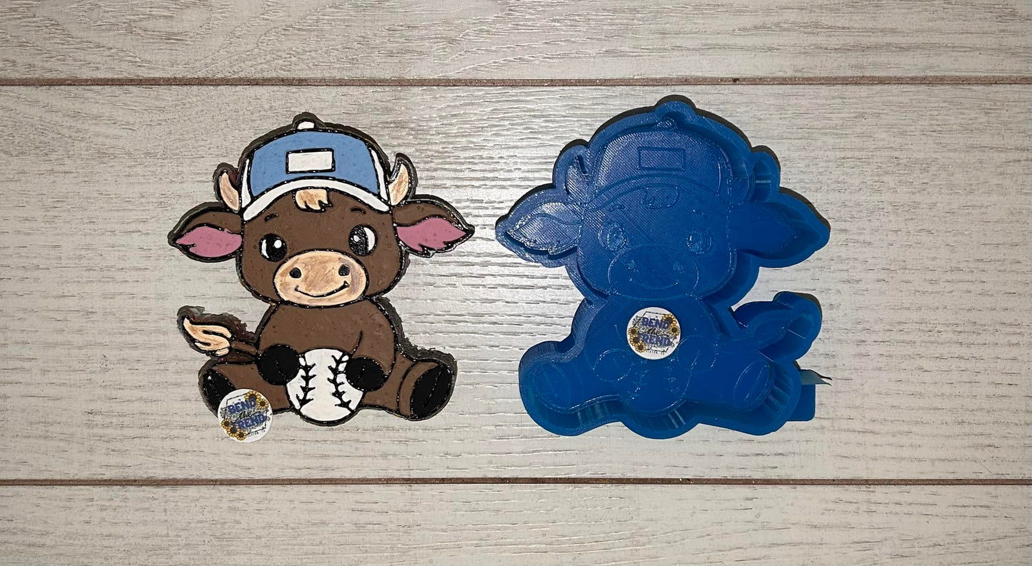 Cow With Baseball Mold