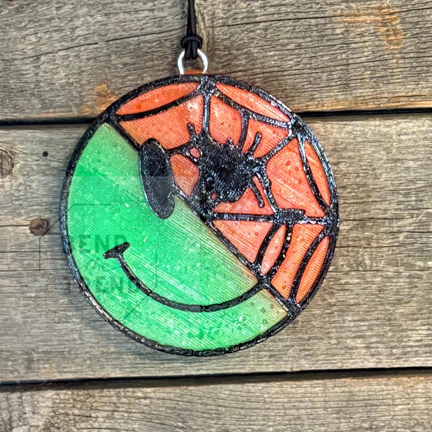 Smiley Spider Web Mold