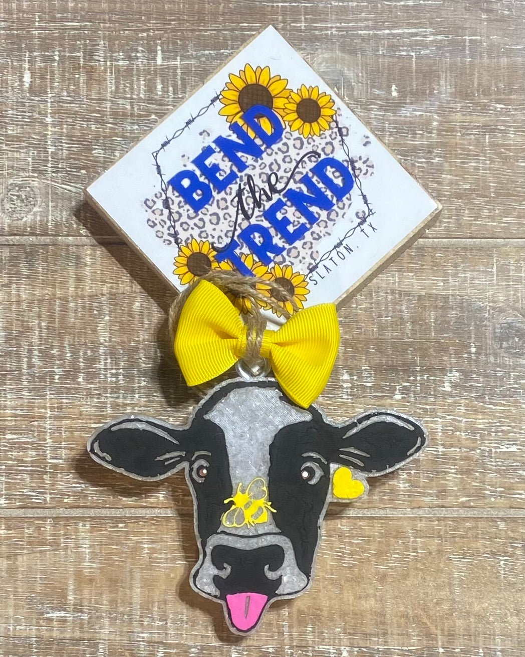 Cow W/ Bee Freshie