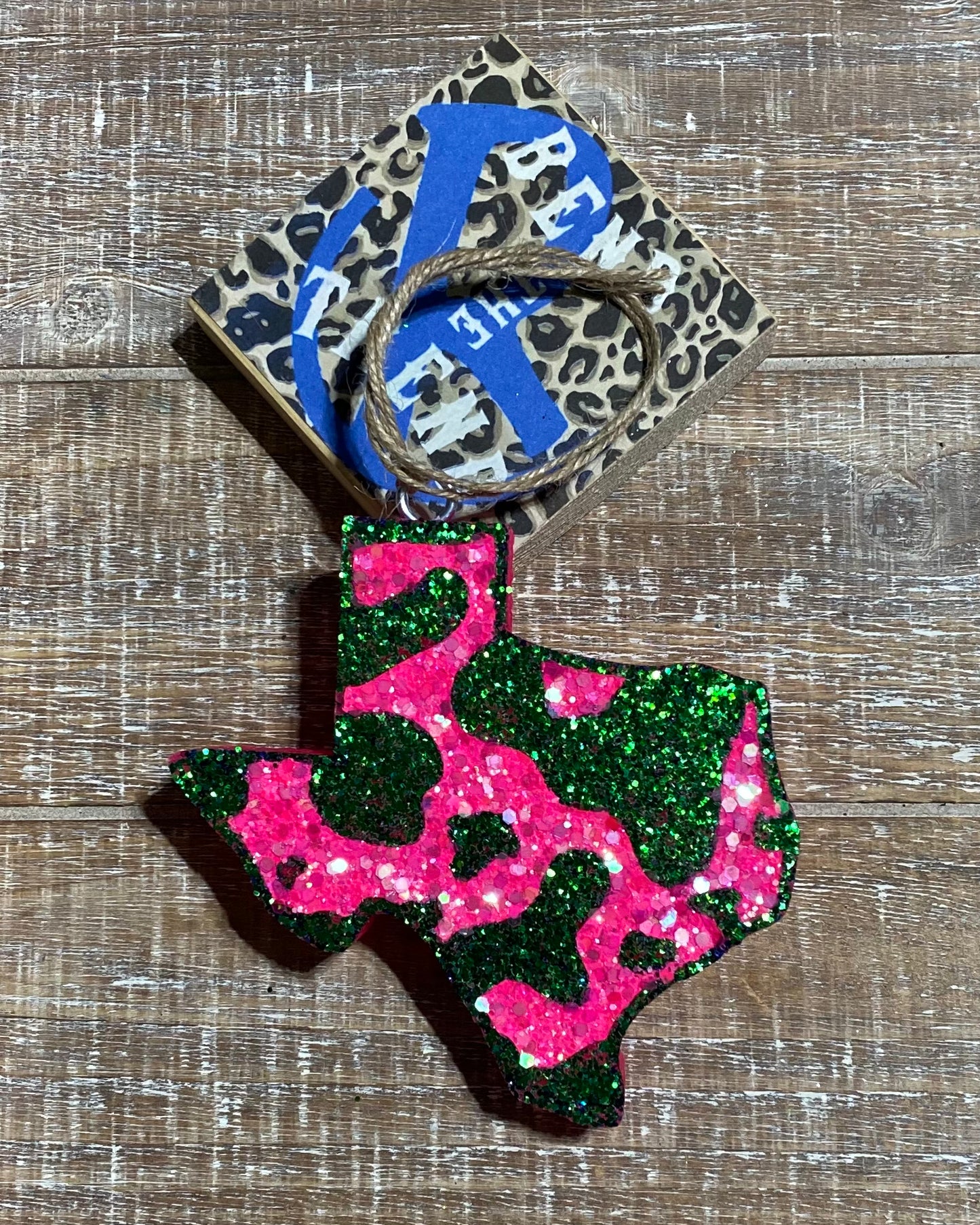 Cow print Texas Freshie